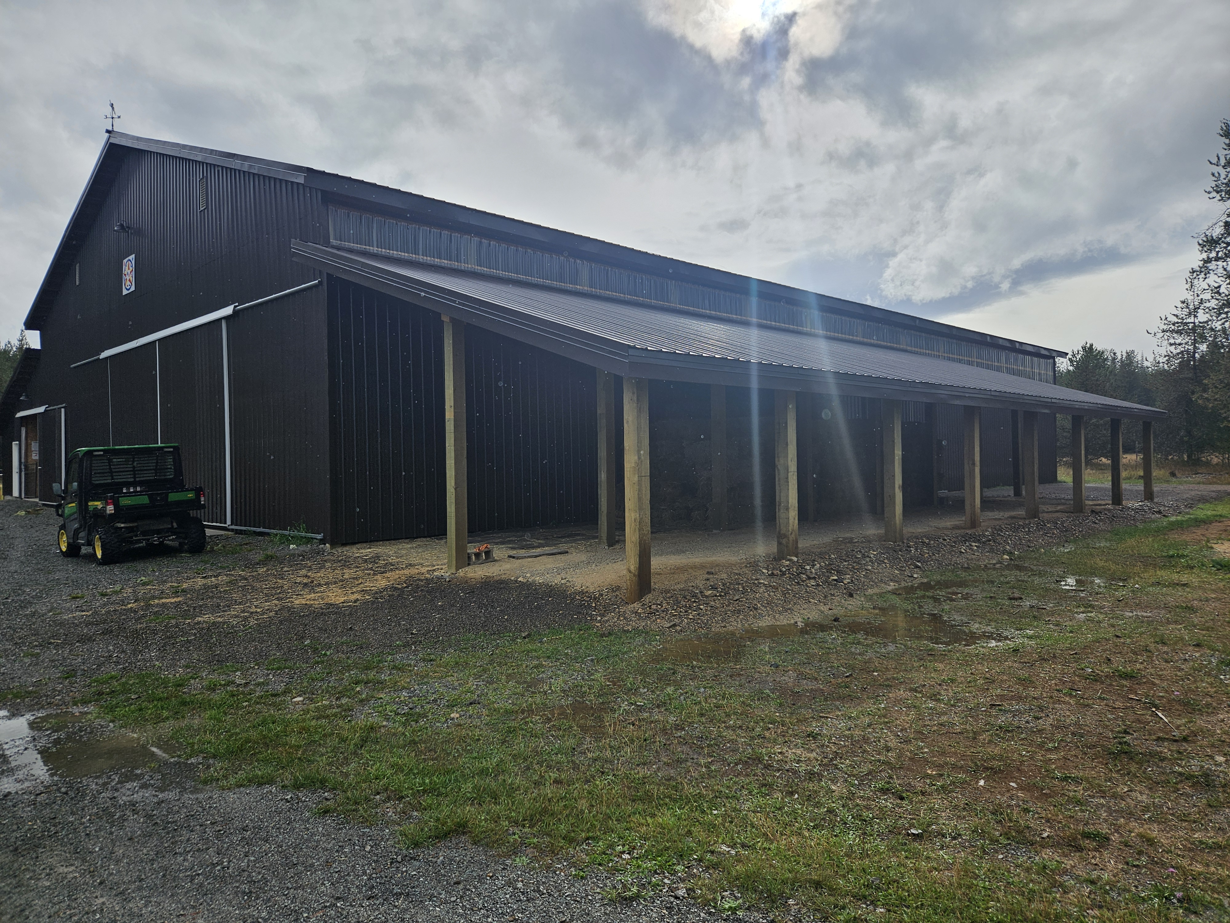 Pole Barn Extension photo 2