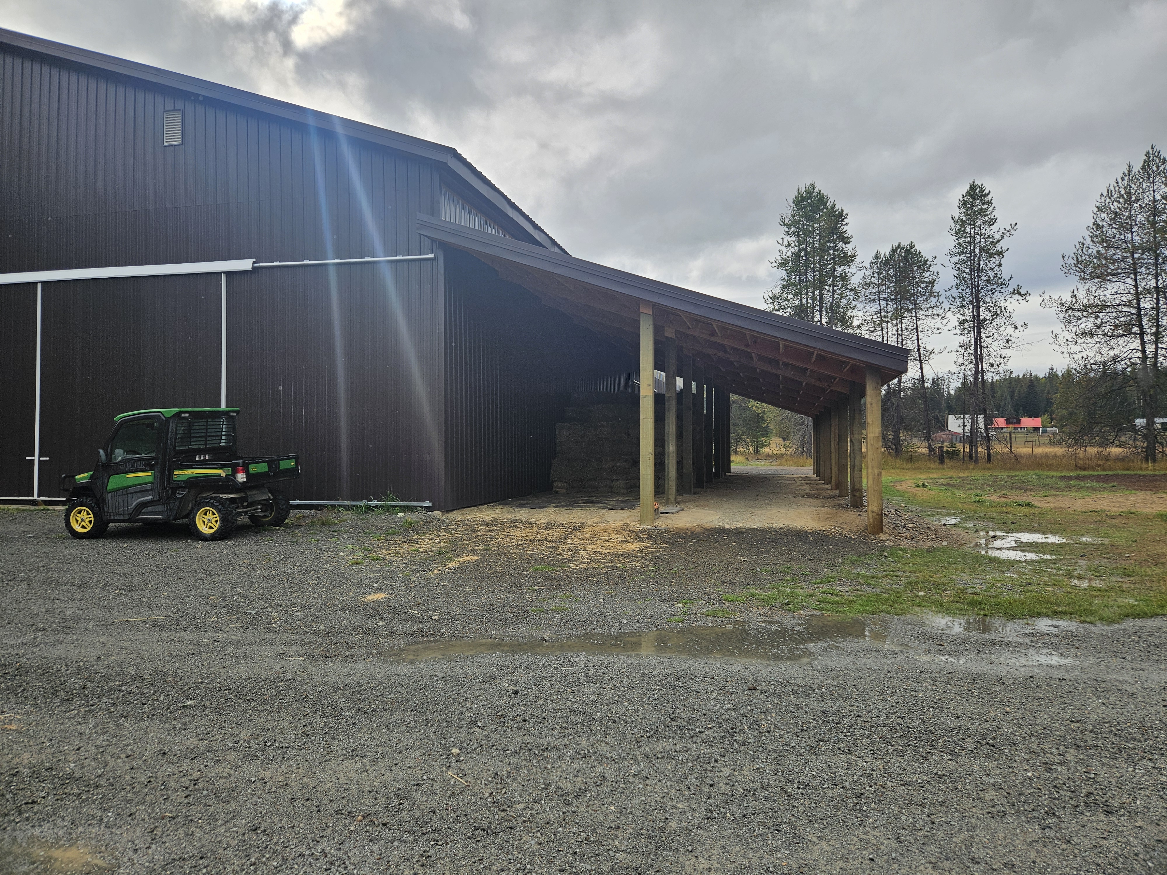 Pole Barn Extension photo 3
