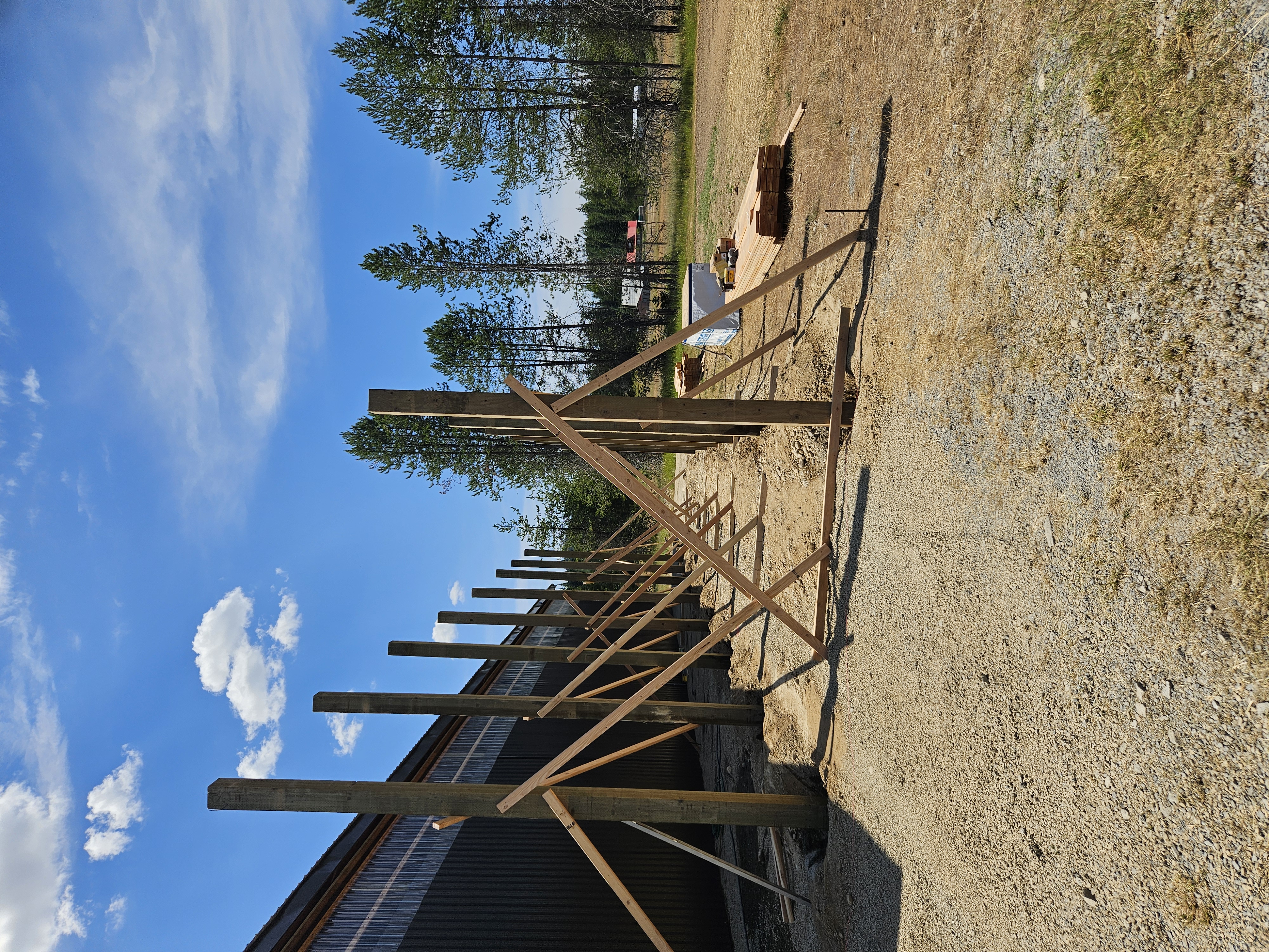 Pole Barn Extension photo 8